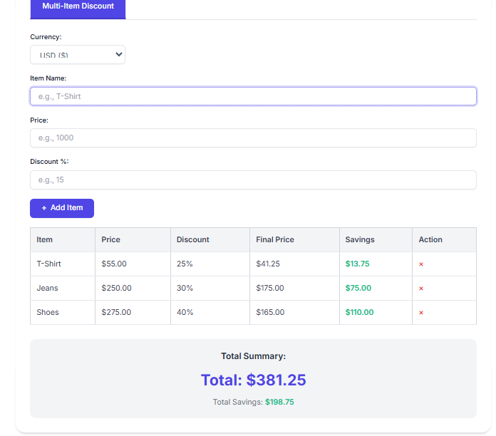 Online Percentage Calculator - Discount, Increase, Decrease & Reverse Finder